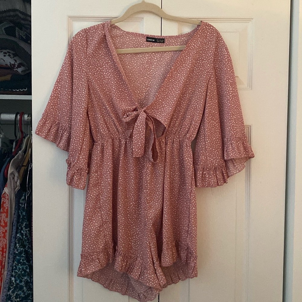 Pink romper